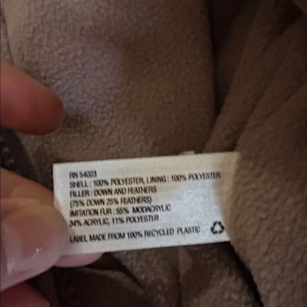 GAP Kids‎ Down Snowsuit with Faux Fur Hood